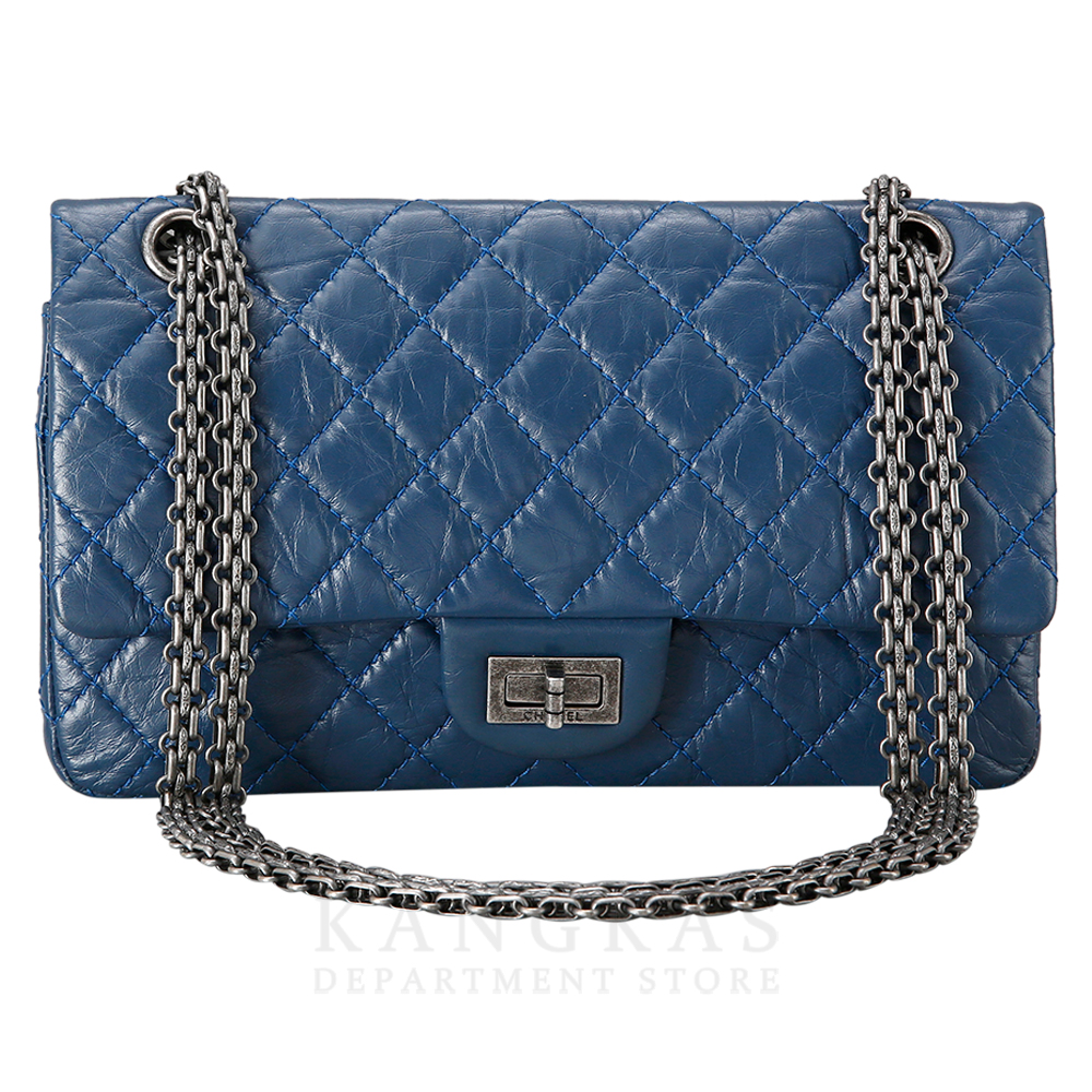 CHANEL(USED)샤넬 2.55 빈티지 미듐 은장