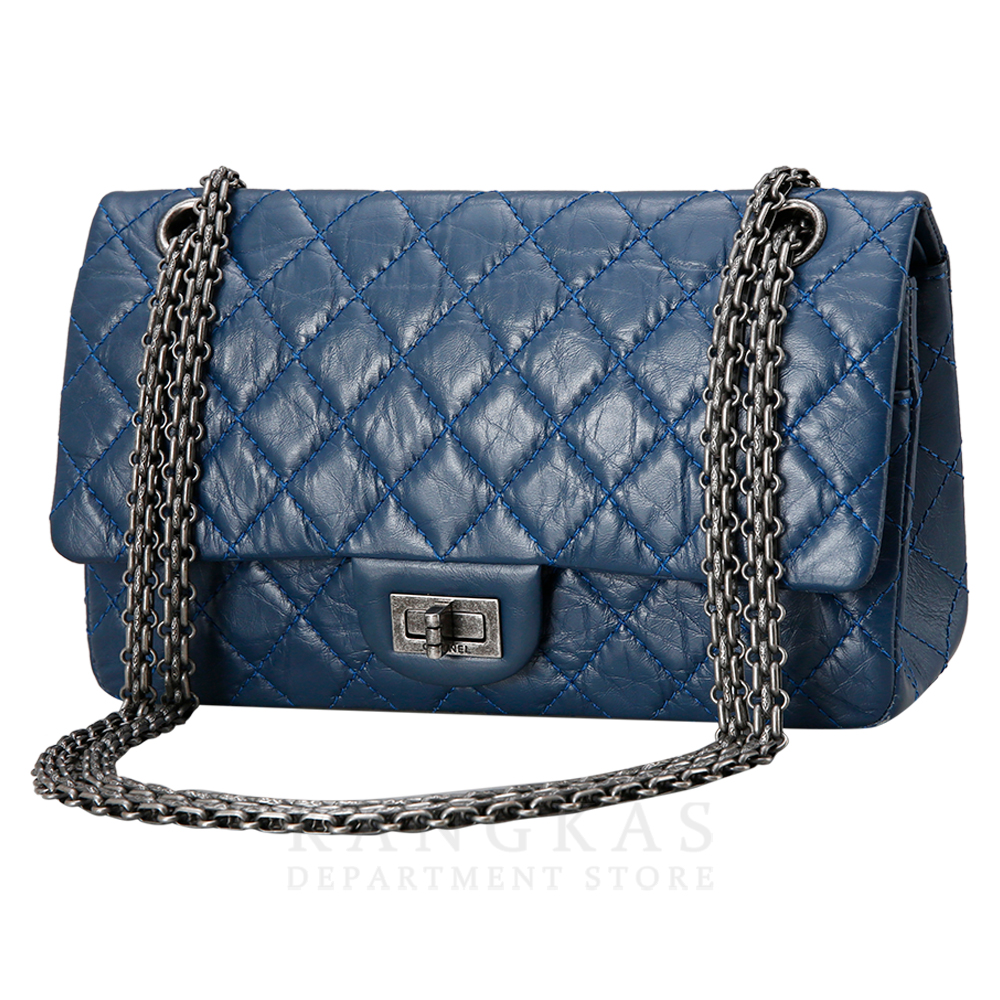 CHANEL(USED)샤넬 2.55 빈티지 미듐 은장