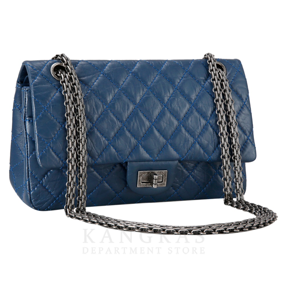 CHANEL(USED)샤넬 2.55 빈티지 미듐 은장