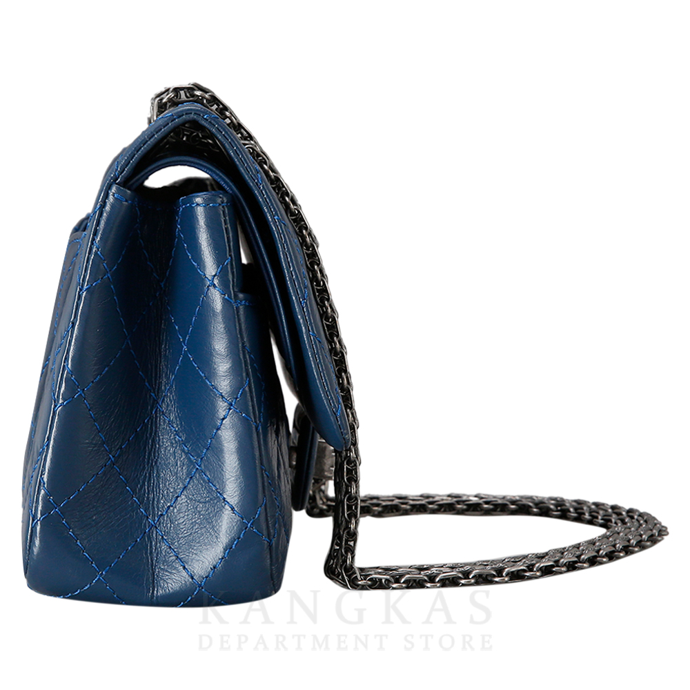 CHANEL(USED)샤넬 2.55 빈티지 미듐 은장