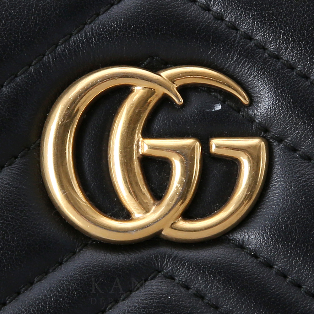 GUCCI(USED)구찌 마몽트 마틀라세 토트겸 숄더백