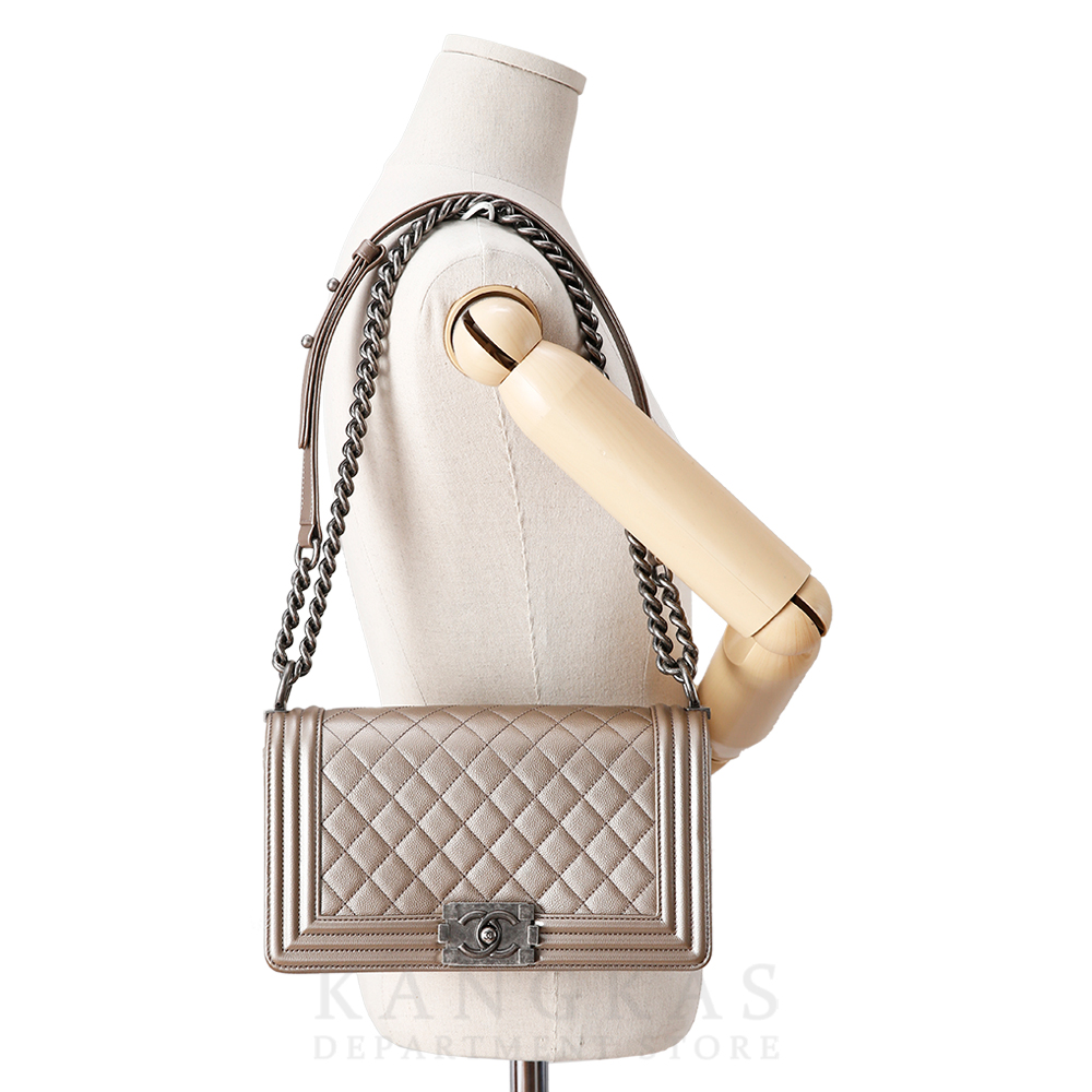 CHANEL(USED)샤넬 보이샤넬 미듐
