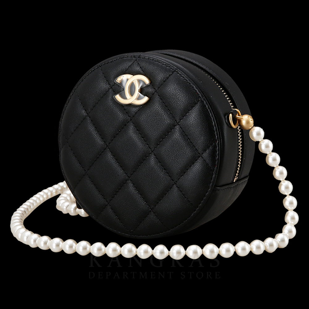 CHANEL(USED)샤넬 진주 라운드 숄더백