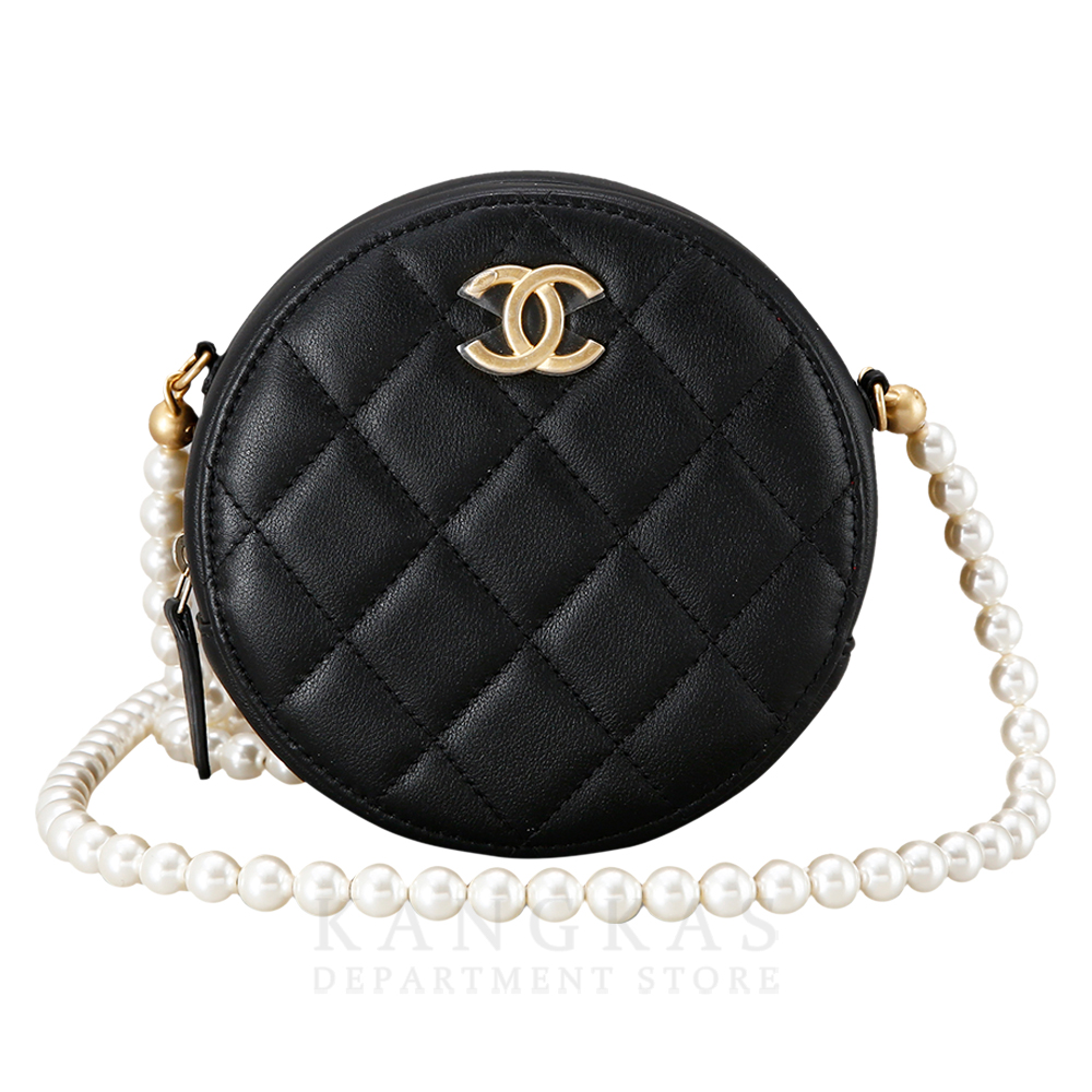 CHANEL(USED)샤넬 진주 라운드 숄더백