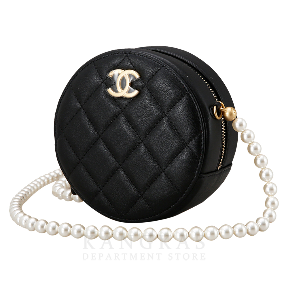CHANEL(USED)샤넬 진주 라운드 숄더백