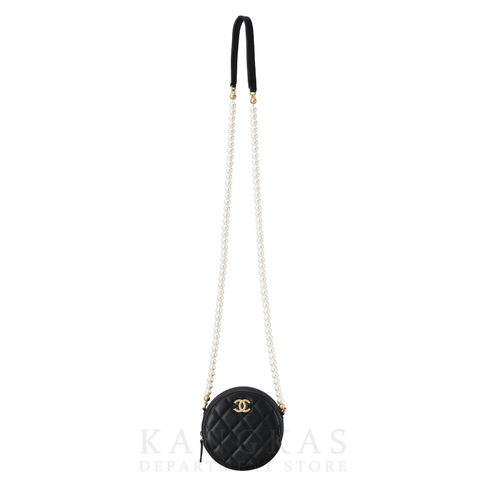 CHANEL(USED)샤넬 진주 라운드 숄더백