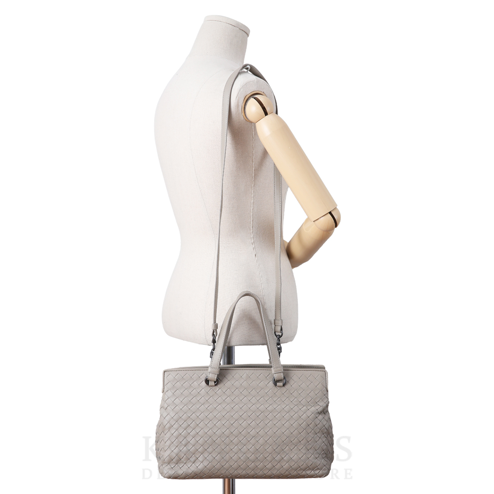 BOTTEGA VENETA(USED) 보테가베네타 인트레치아토 토트숄더