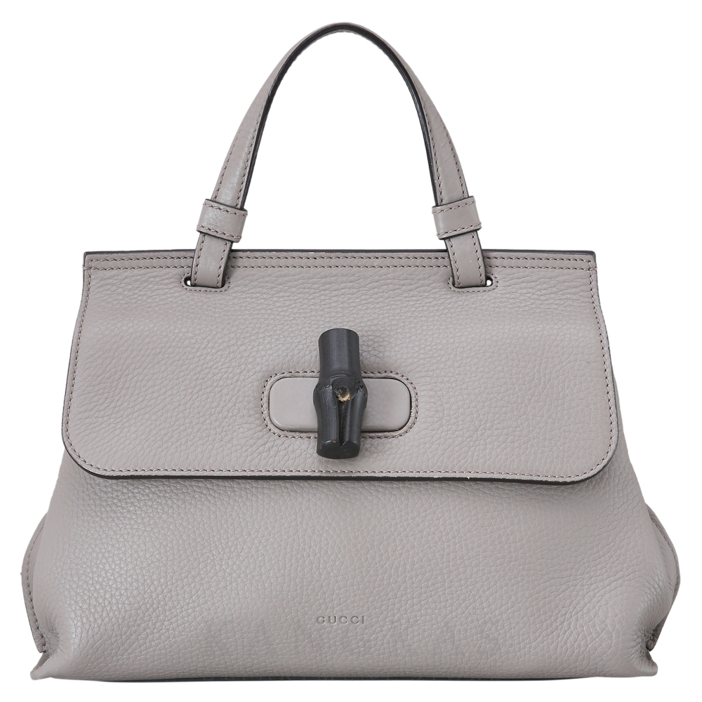 GUCCI(USED)구찌 뱀부 탑 핸들백