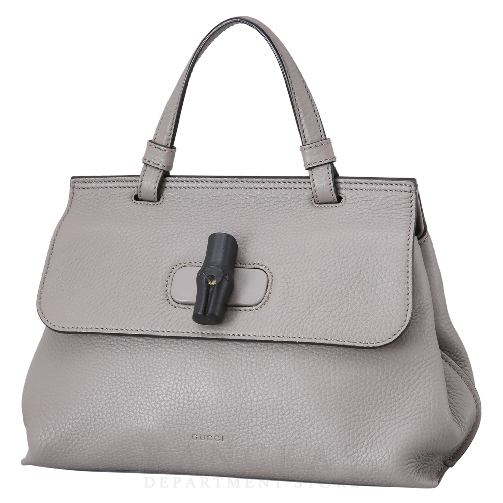 GUCCI(USED)구찌 뱀부 탑 핸들백