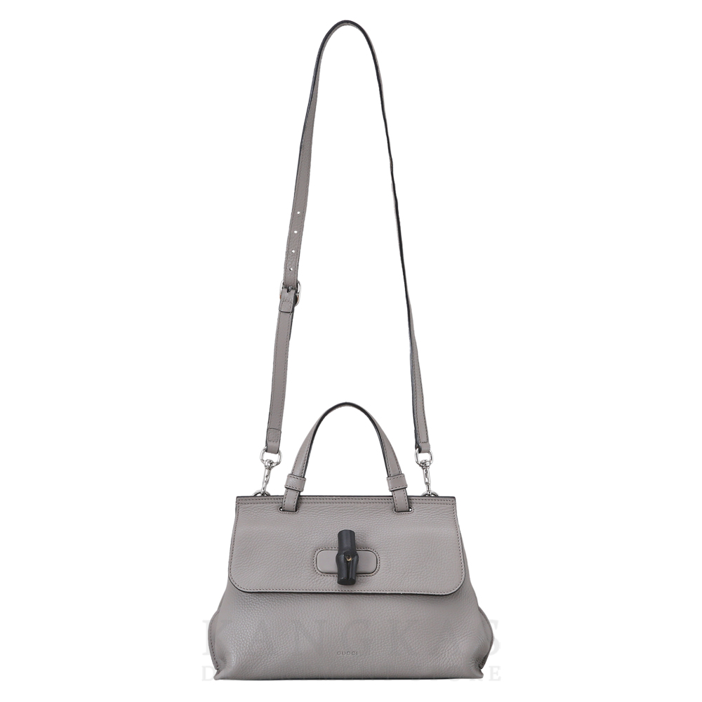 GUCCI(USED)구찌 뱀부 탑 핸들백
