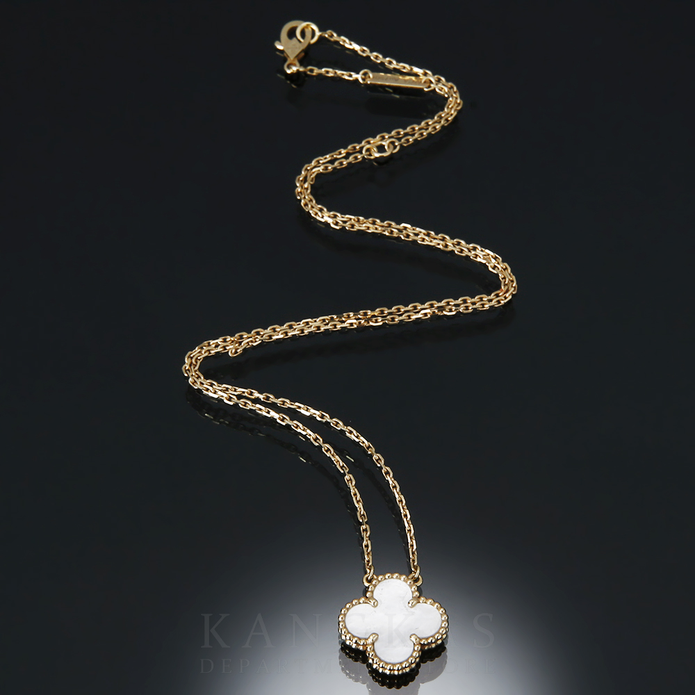 Van Cleef & Arpels(USED) 반클리프앤아펠 빈티지 알함브라 네크리스