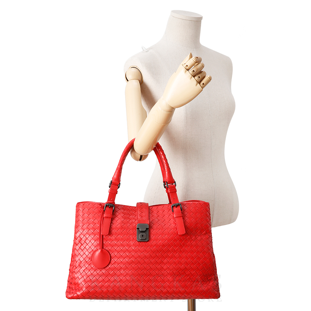 BOTTEGA VENETA(USED) 보테가베네타 인트레치아토 토트숄더