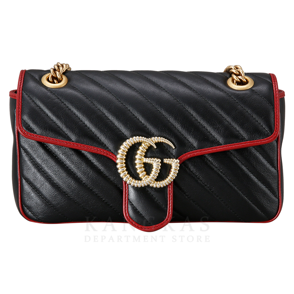 GUCCI(USED) 구찌 마몽트 마틀라세 스몰 숄더백