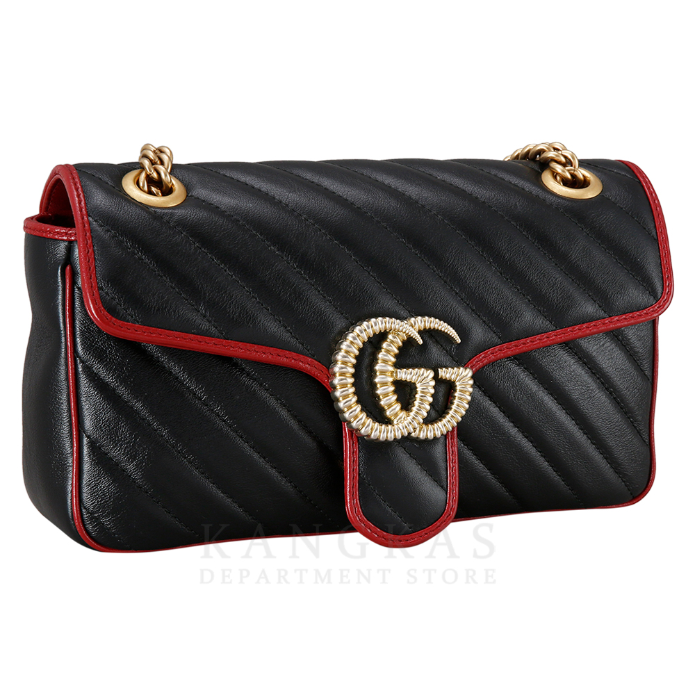 GUCCI(USED) 구찌 마몽트 마틀라세 스몰 숄더백