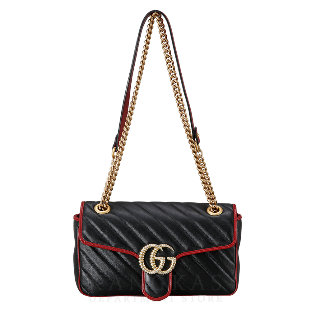 GUCCI(USED) 구찌 마몽트 마틀라세 스몰 숄더백
