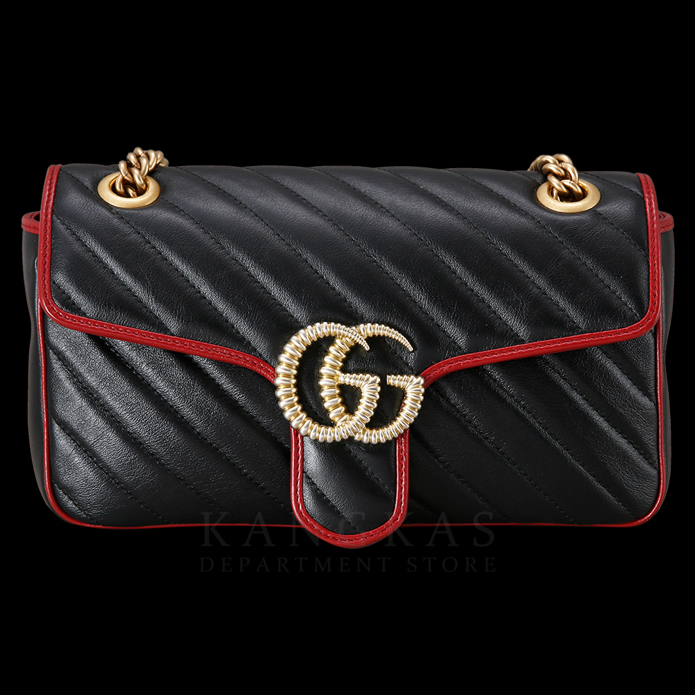 GUCCI(USED) 구찌 마몽트 마틀라세 스몰 숄더백