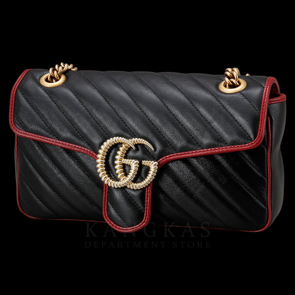 GUCCI(USED) 구찌 마몽트 마틀라세 스몰 숄더백