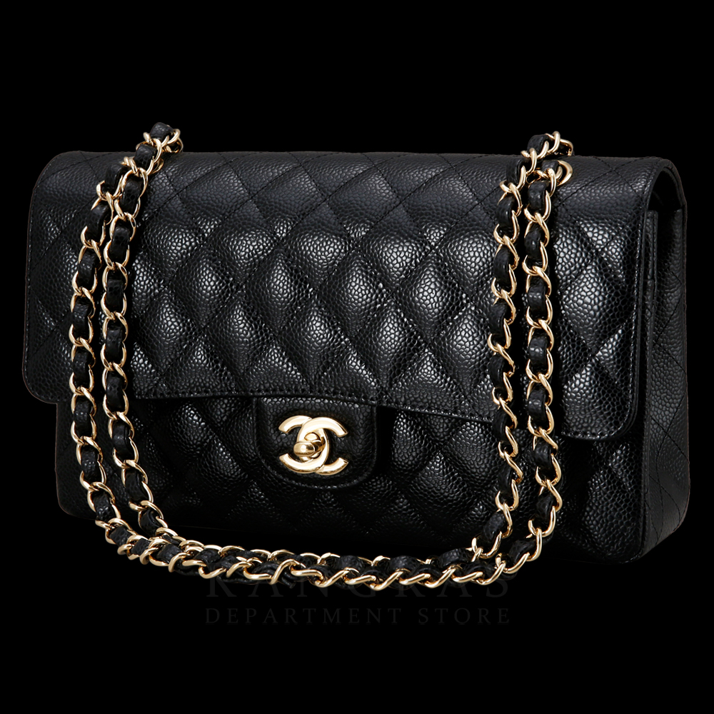 CHANEL(USED)샤넬 클래식 캐비어 미듐