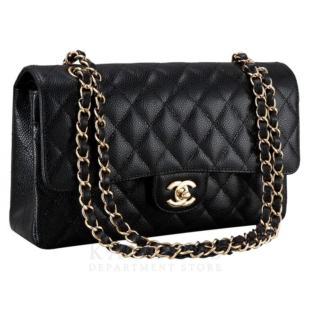 CHANEL(USED)샤넬 클래식 캐비어 미듐