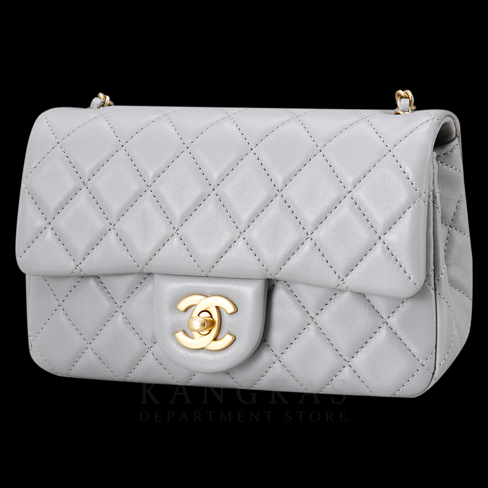 CHANEL(USED)샤넬 클래식 램스킨 뉴미니 골든볼