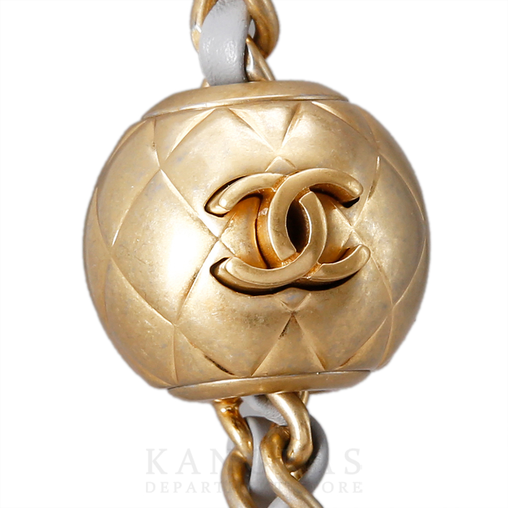 CHANEL(USED)샤넬 클래식 램스킨 뉴미니 골든볼