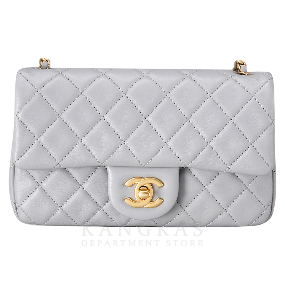 CHANEL(USED)샤넬 클래식 램스킨 뉴미니 골든볼
