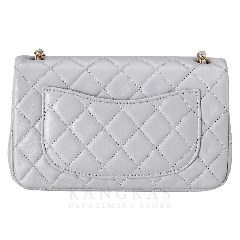 CHANEL(USED)샤넬 클래식 램스킨 뉴미니 골든볼