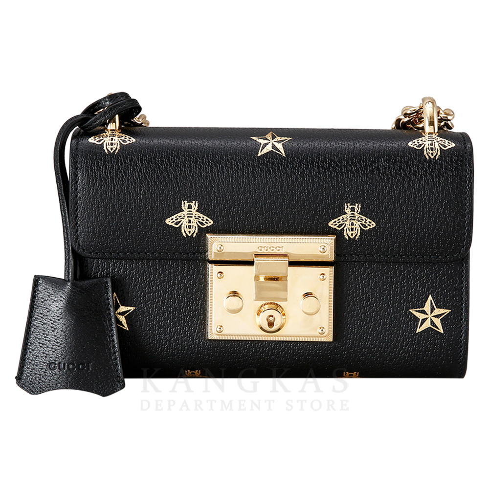 GUCCI(USED)구찌 골드비 패드락 체인 숄더백 432182