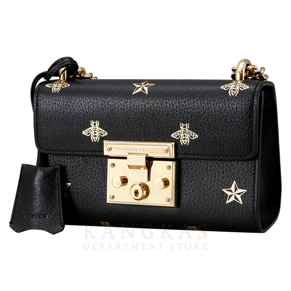 GUCCI(USED)구찌 골드비 패드락 체인 숄더백 432182