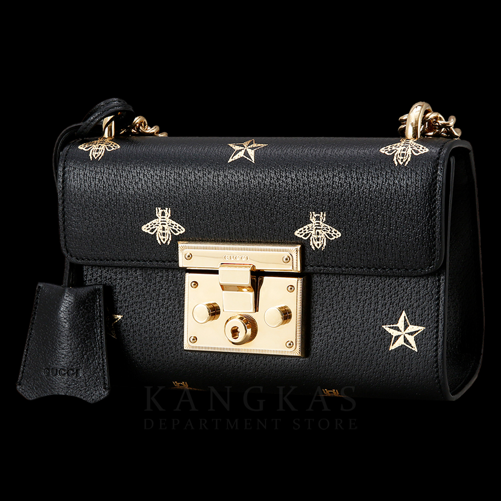 GUCCI(USED)구찌 골드비 패드락 체인 숄더백 432182
