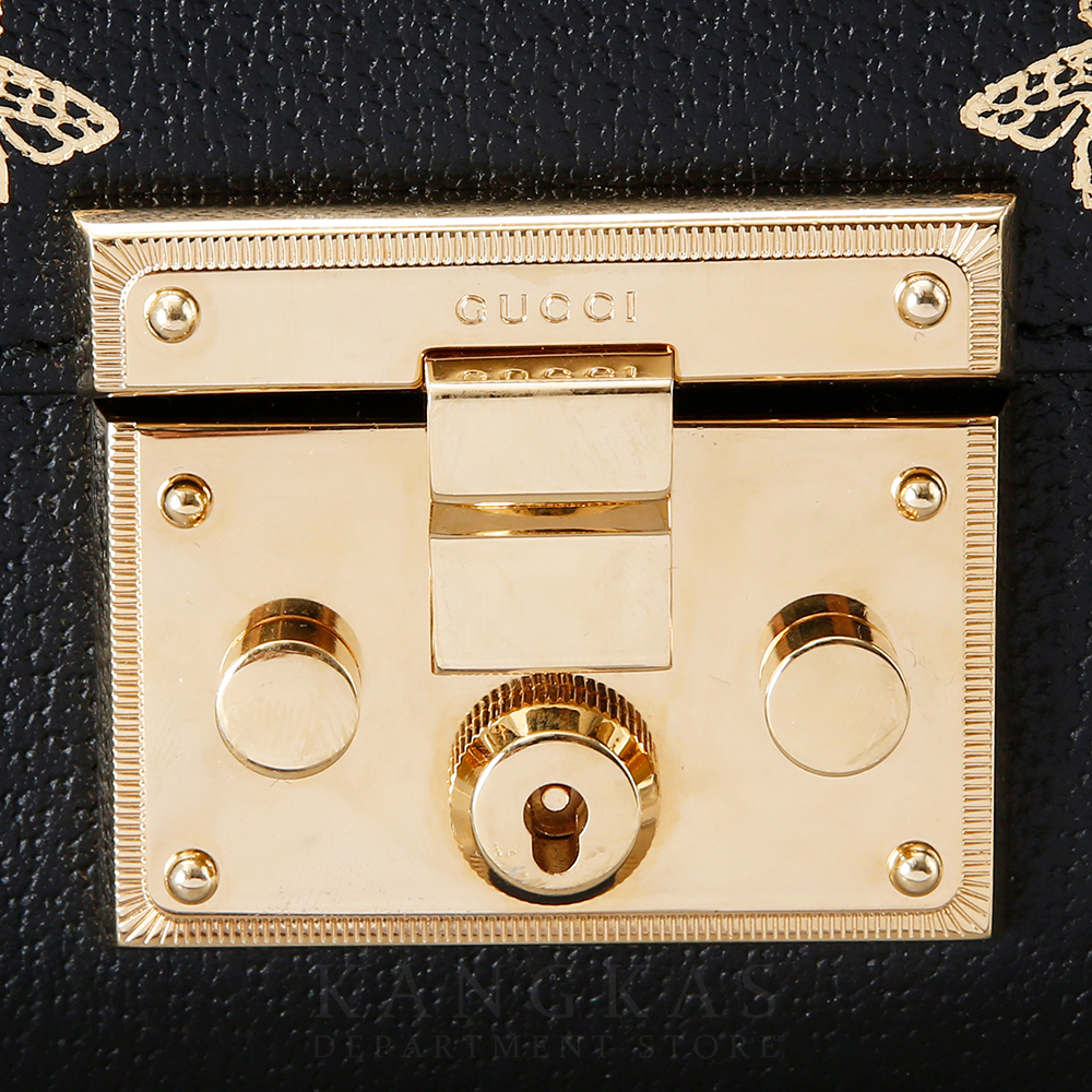 GUCCI(USED)구찌 골드비 패드락 체인 숄더백 432182