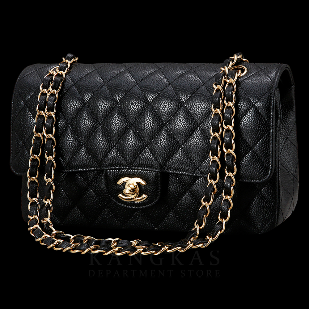 CHANEL(USED)샤넬 클래식 캐비어 미듐