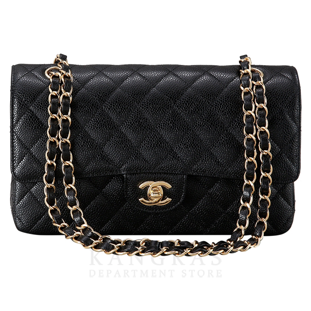 CHANEL(USED)샤넬 클래식 캐비어 미듐