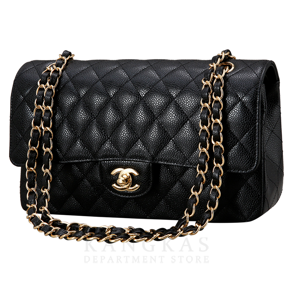 CHANEL(USED)샤넬 클래식 캐비어 미듐
