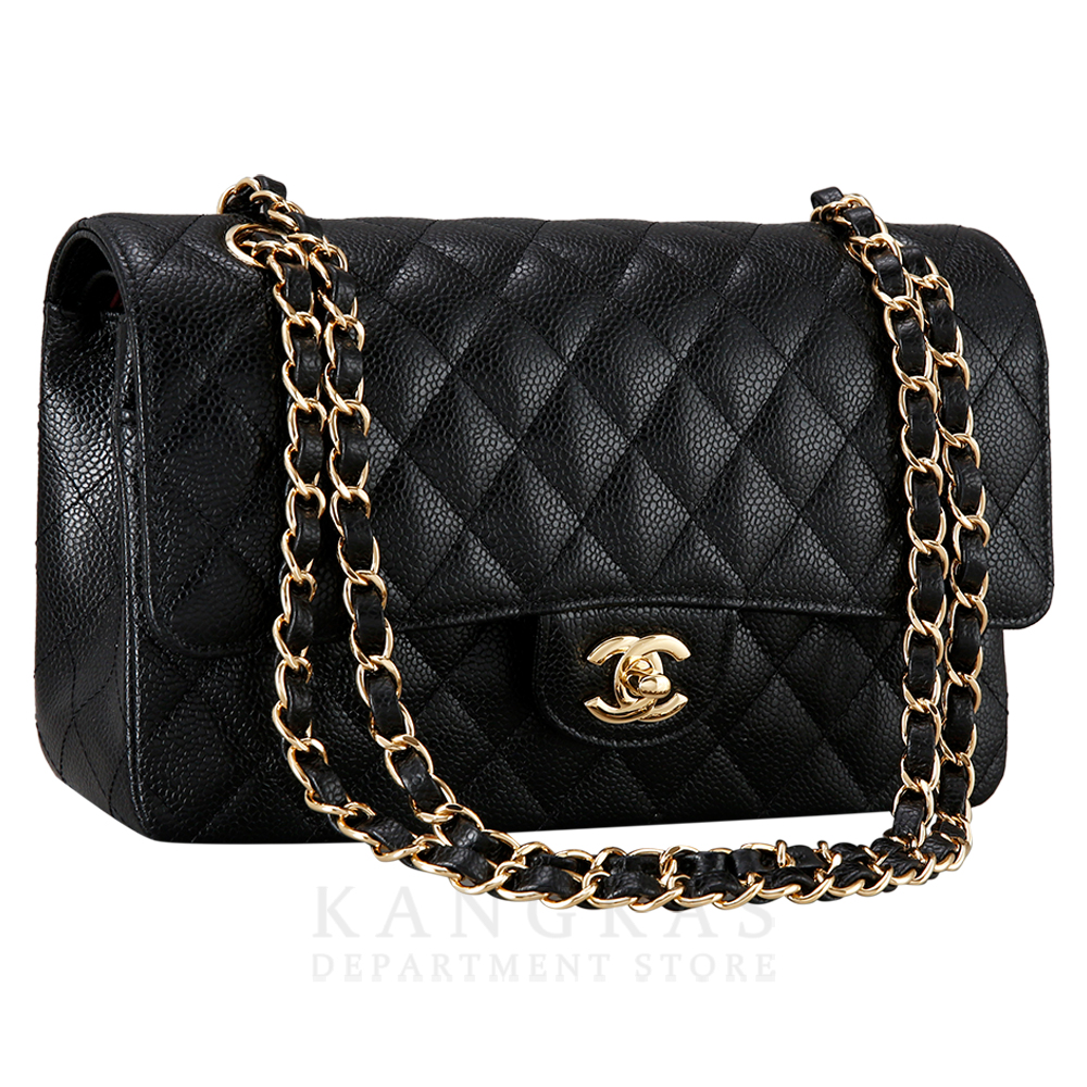 CHANEL(USED)샤넬 클래식 캐비어 미듐