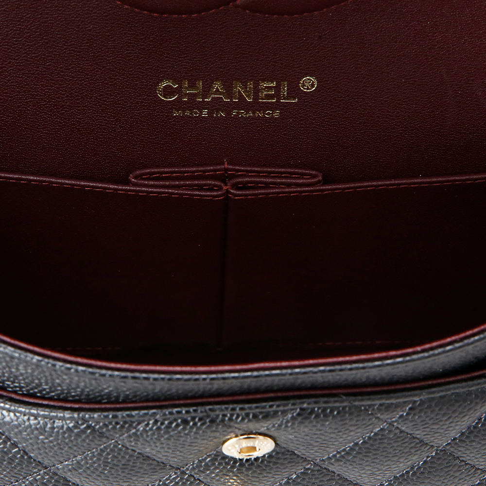 CHANEL(USED)샤넬 클래식 캐비어 미듐