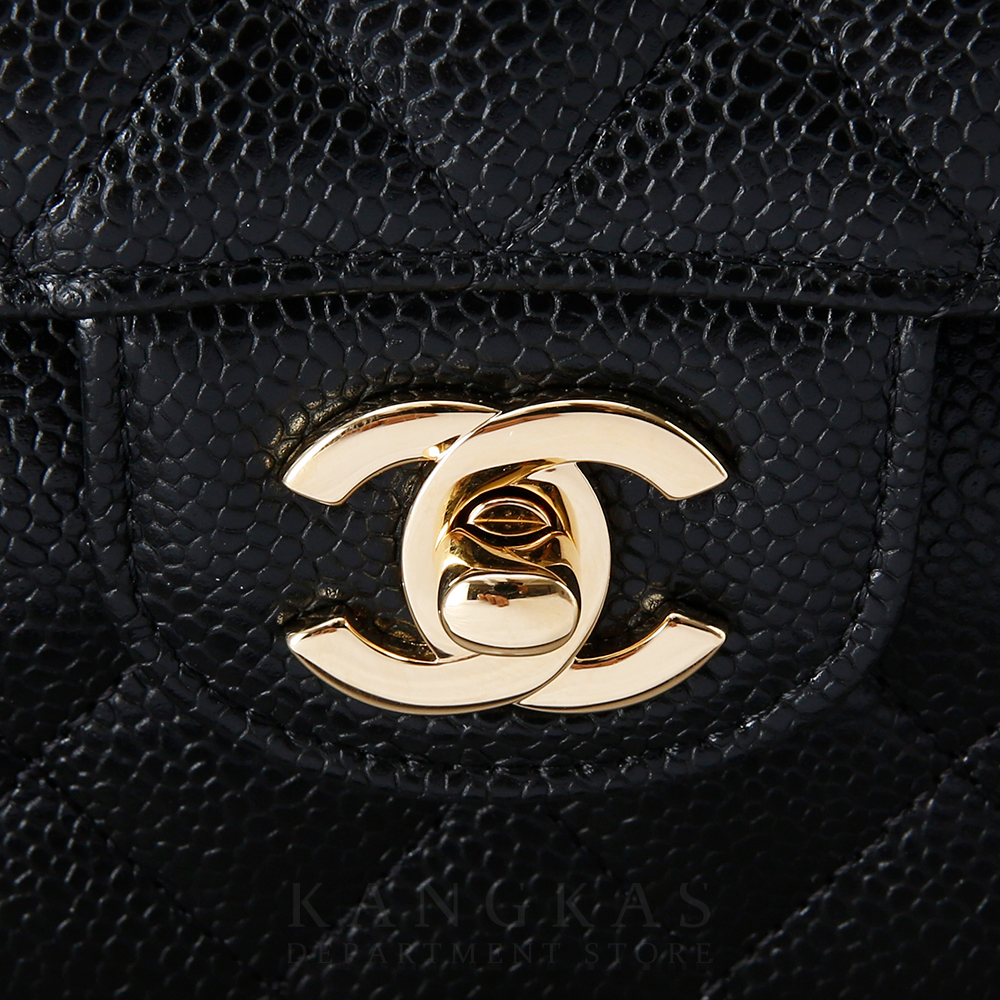 CHANEL(USED)샤넬 클래식 캐비어 미듐