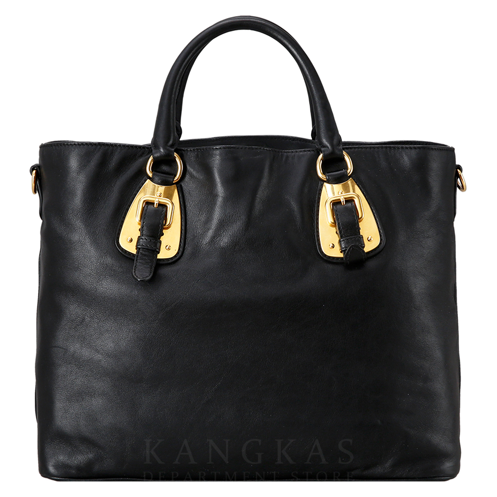 PRADA(USED)프라다 소프트 카프 토트숄더 BN1902