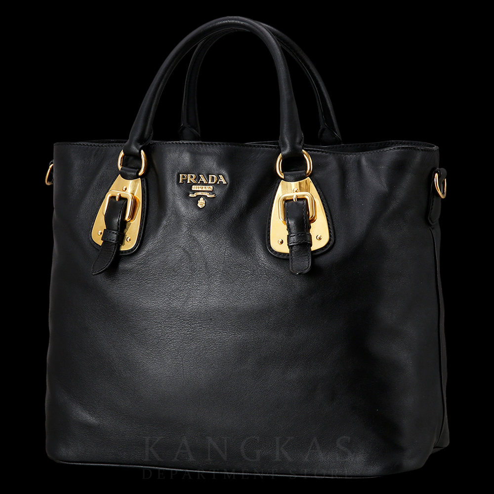 PRADA(USED)프라다 소프트 카프 토트숄더 BN1902