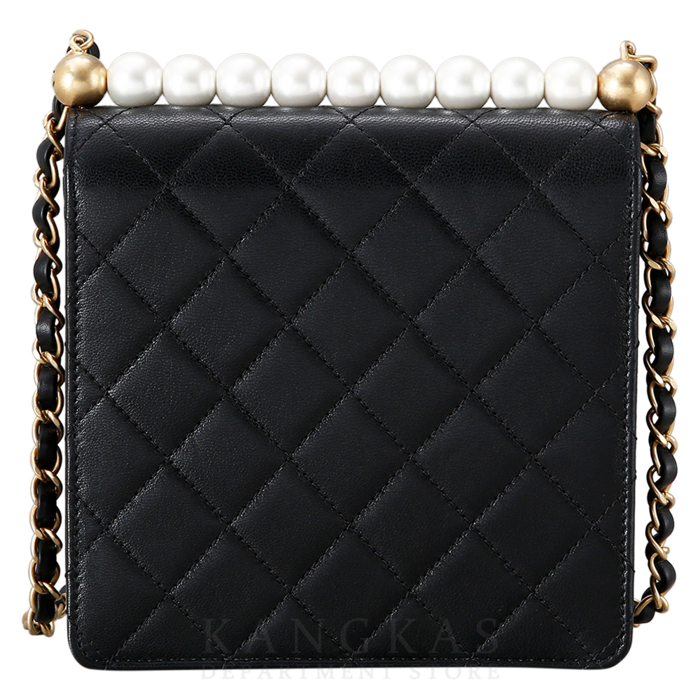 CHANEL(USED)샤넬 시즌 진주 체인 숄더백