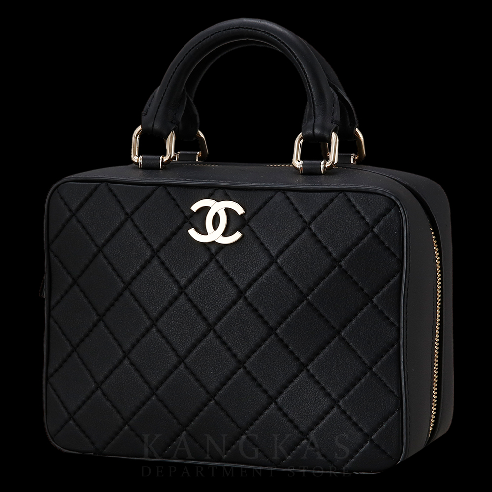 CHANEL(USED)샤넬 코스메틱 탑핸들백