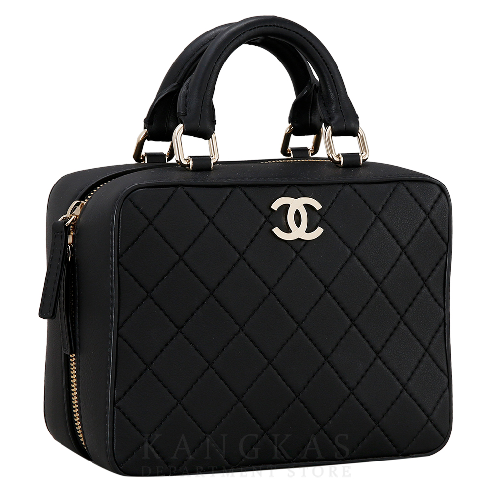 CHANEL(USED)샤넬 코스메틱 탑핸들백