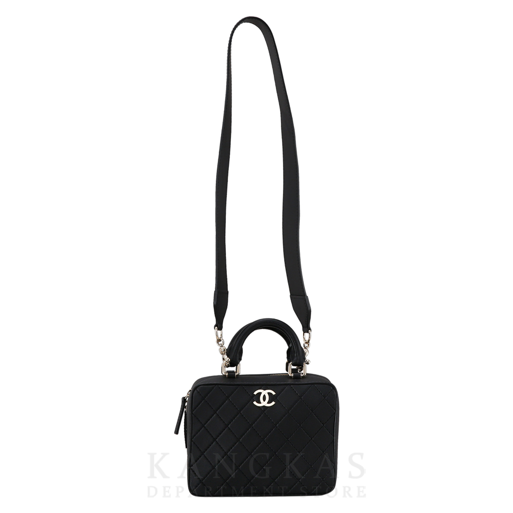 CHANEL(USED)샤넬 코스메틱 탑핸들백