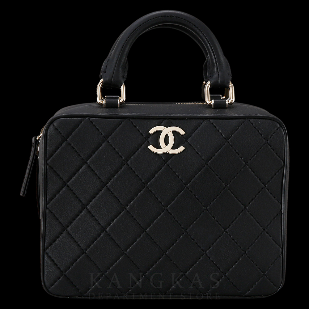 CHANEL(USED)샤넬 코스메틱 탑핸들백