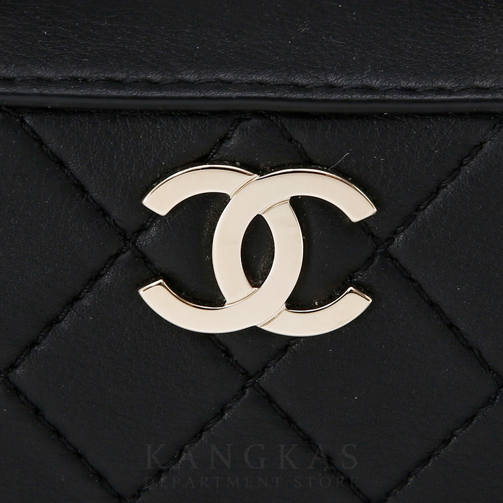 CHANEL(USED)샤넬 코스메틱 탑핸들백