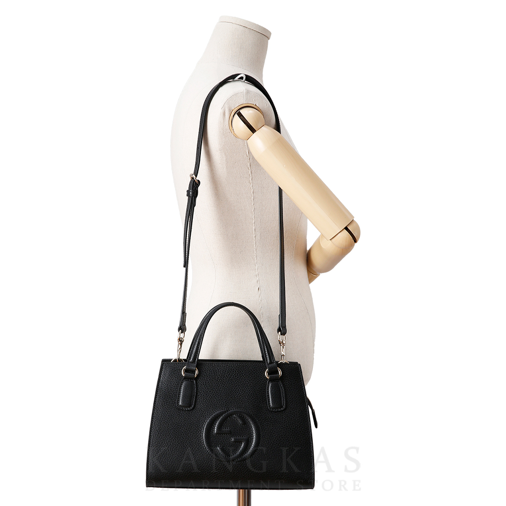 GUCCI(USED)구찌 소호 레더 토트겸 숄더백