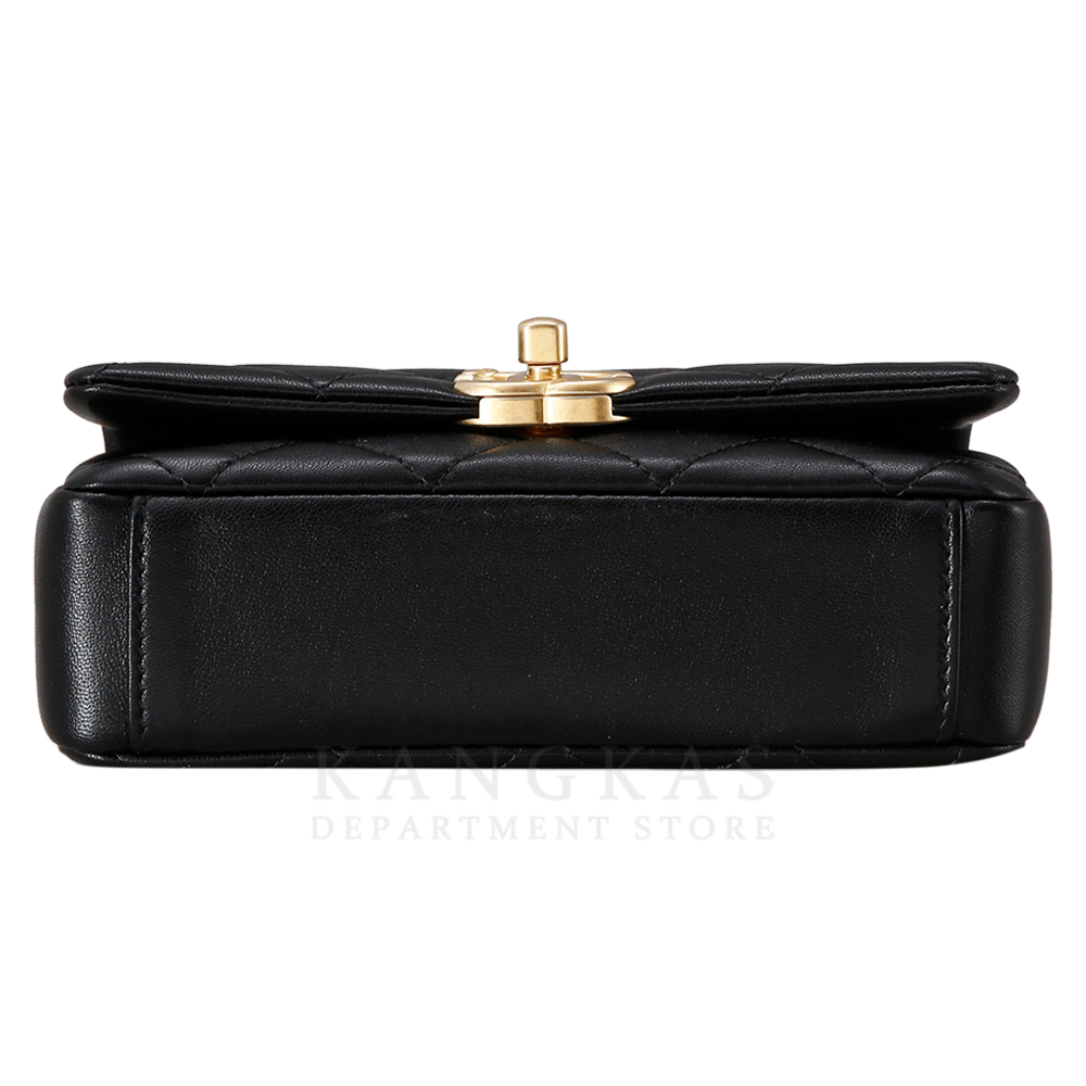 CHANEL(USED)샤넬 시즌 탑핸들 체인 숄더백