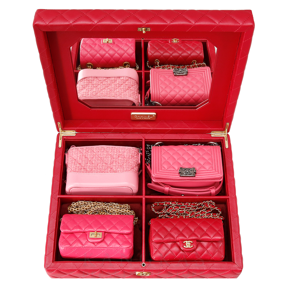CHANEL(USED)샤넬 미니 백 세트 트렁크