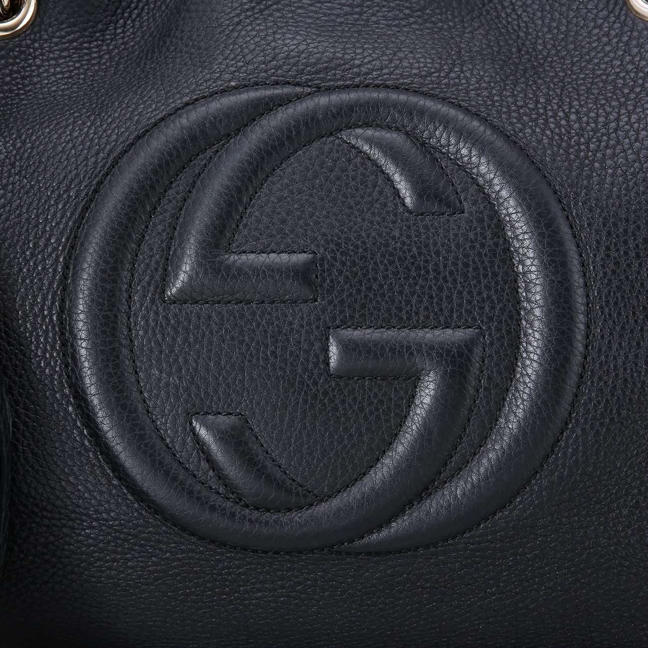 GUCCI(USED) 구찌 소호 테슬 체인 숄더백