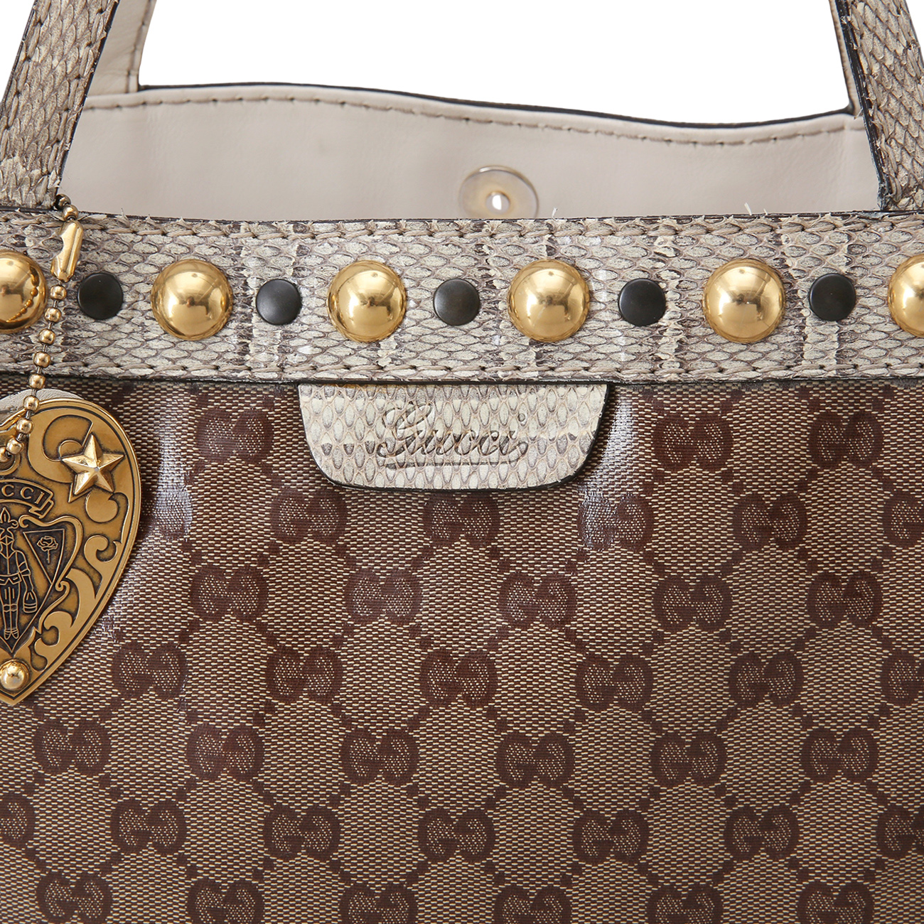 GUCCI(USED) 구찌 PVC 쇼퍼백
